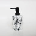 Marmer look zwart zeepdispenser