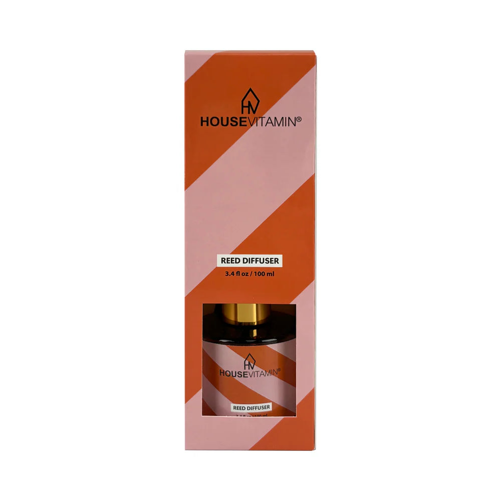 Housevitamin Reed Diffuser - Geurstokjes - Groene Thee - 100 ml
