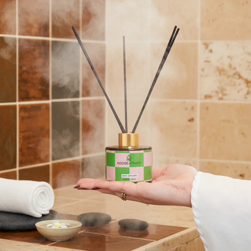 Housevitamin Reed Diffuser - Geurstokjes - Komkommer - 100 ml