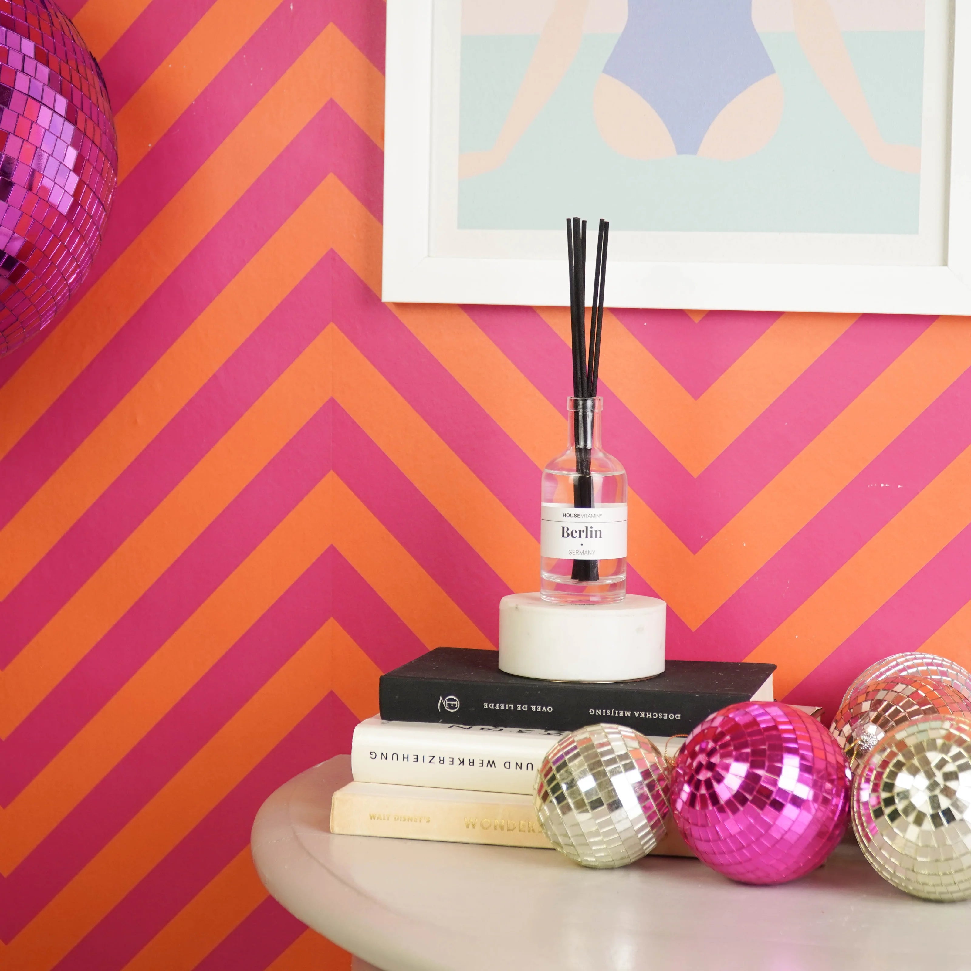 Housevitamin Geurstokjes - Berlijn - Glas - Bergamot - 100 ml