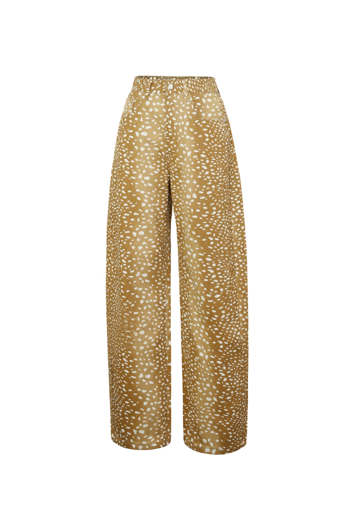 Bambi print balloon jeans