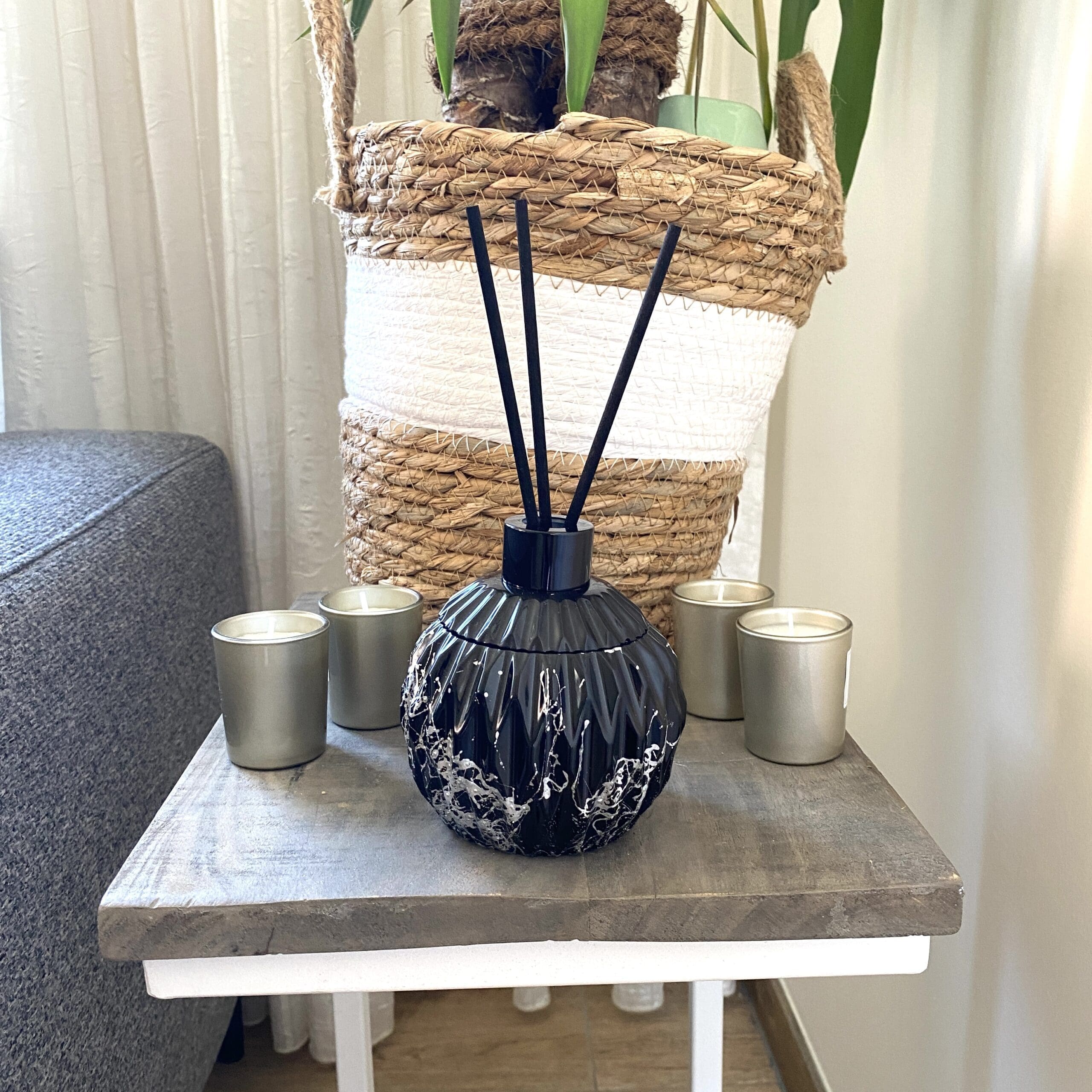 Marmer look geurstokjes houder