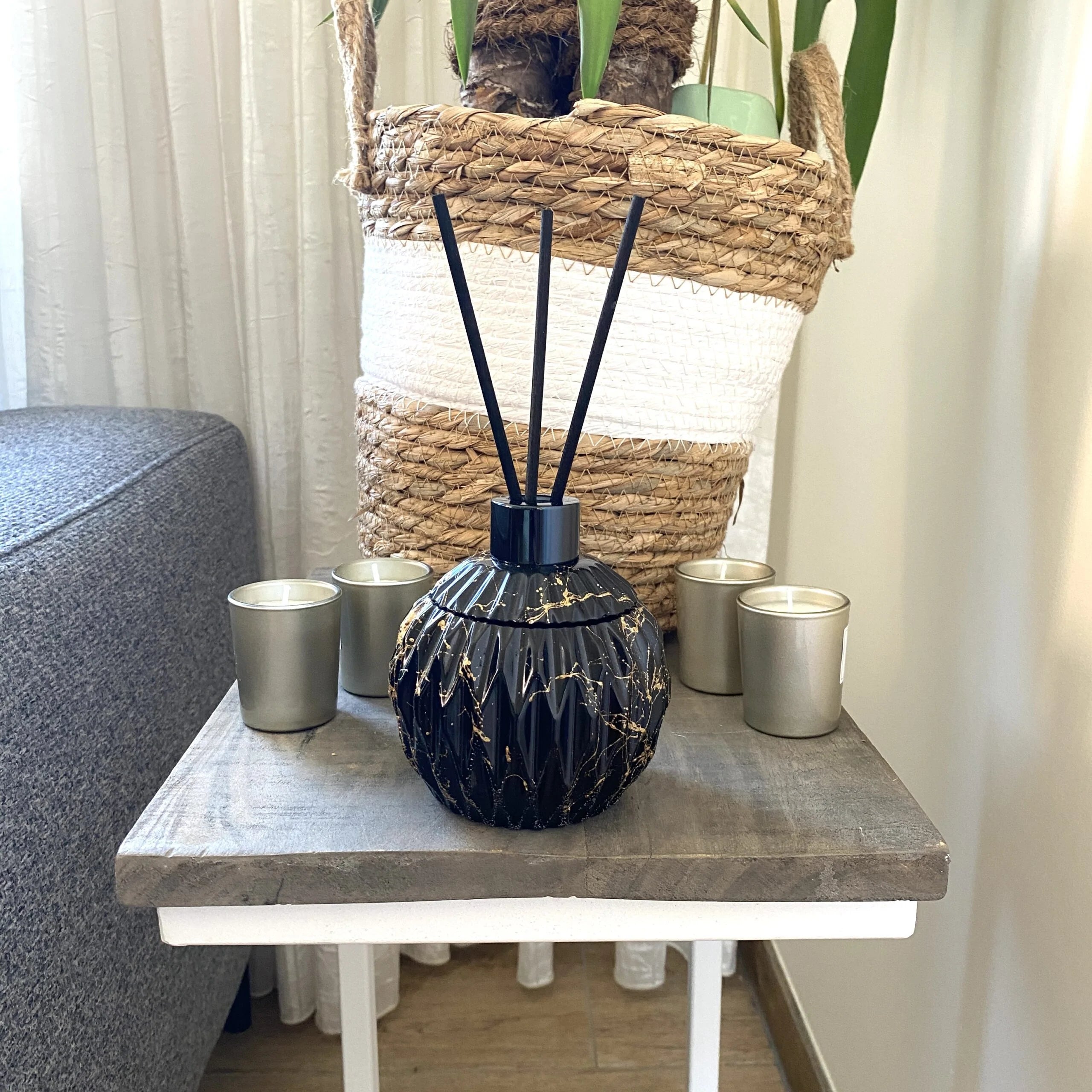 Marmer look geurstokjes houder