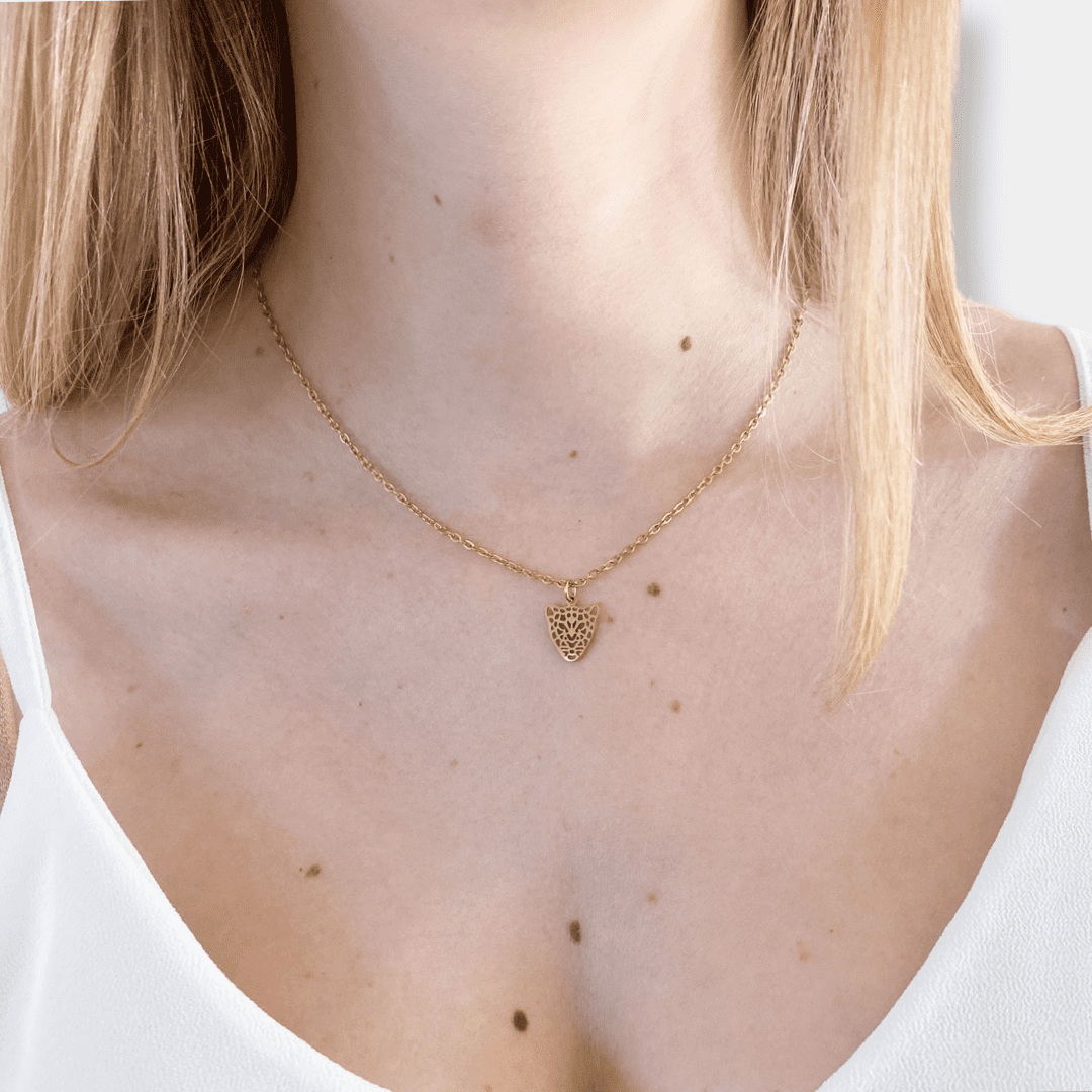 Collier avec panthère