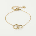 Armband twee cirkels