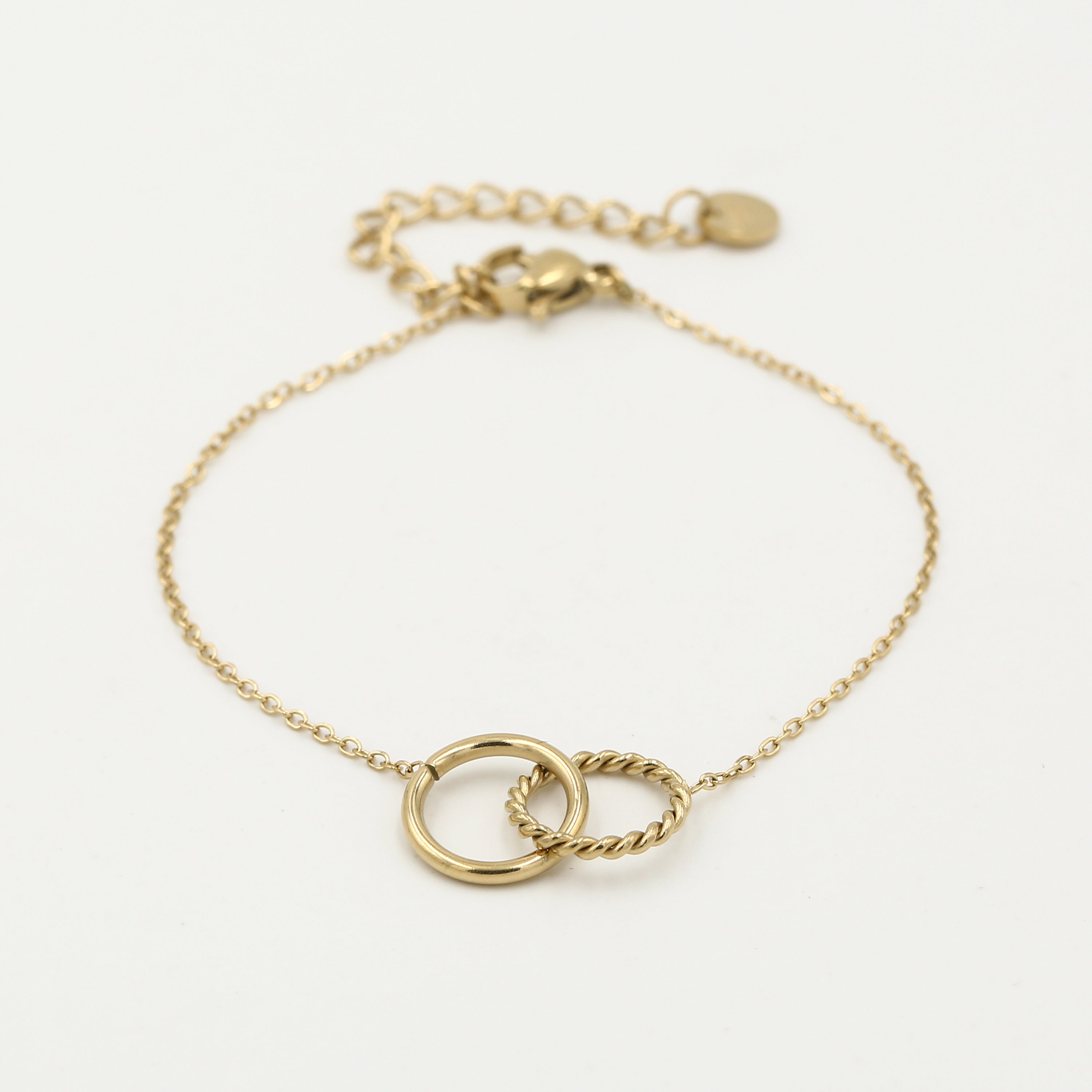 Armband twee cirkels