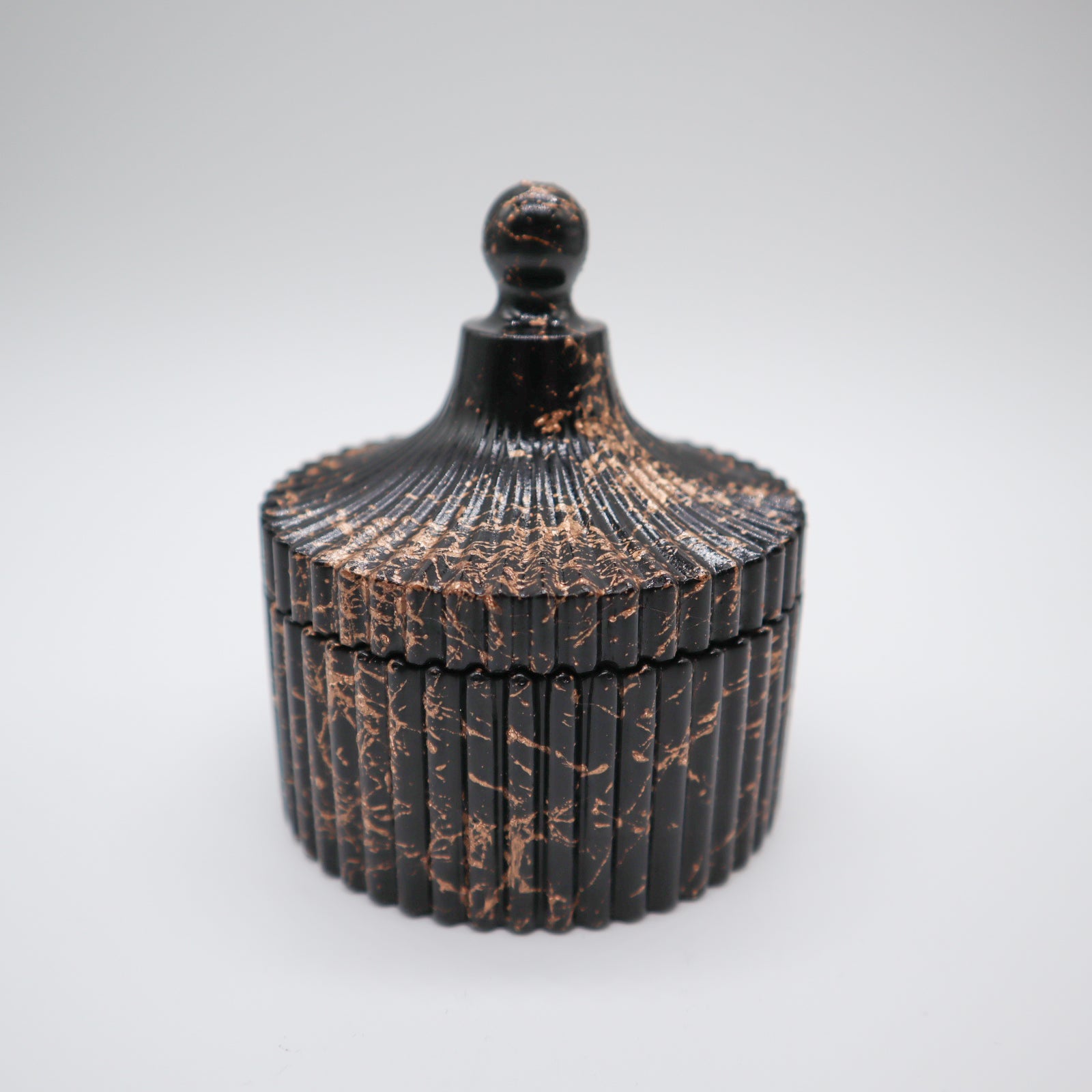 Bakje marmer look zwart