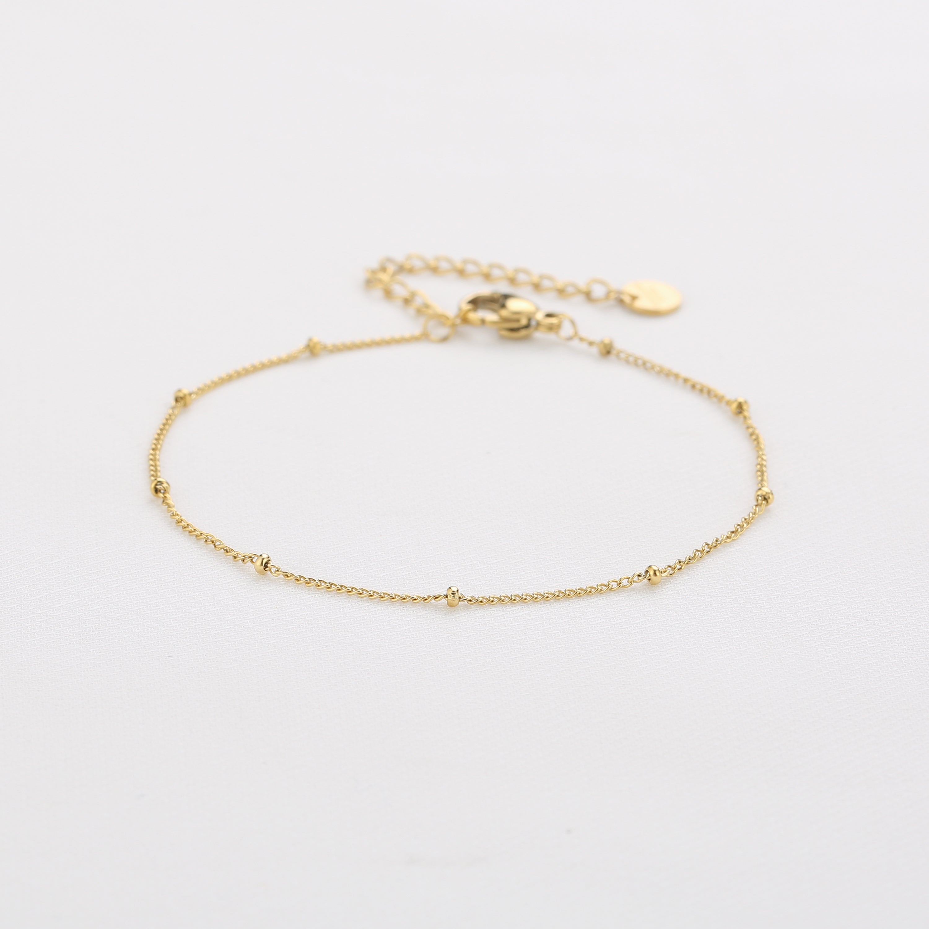 Fijne armband met balletjes