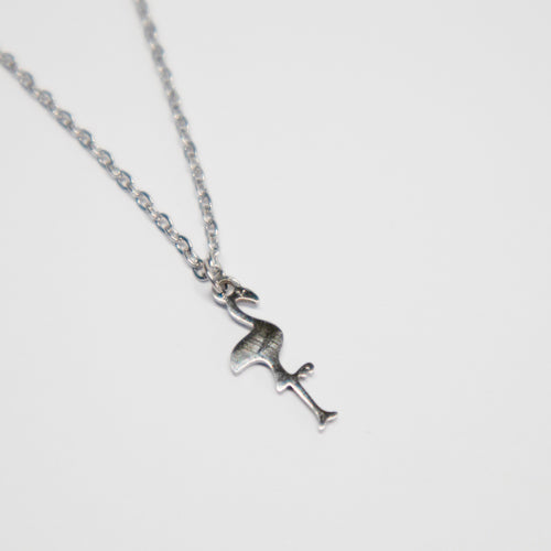 Ketting met flamingo