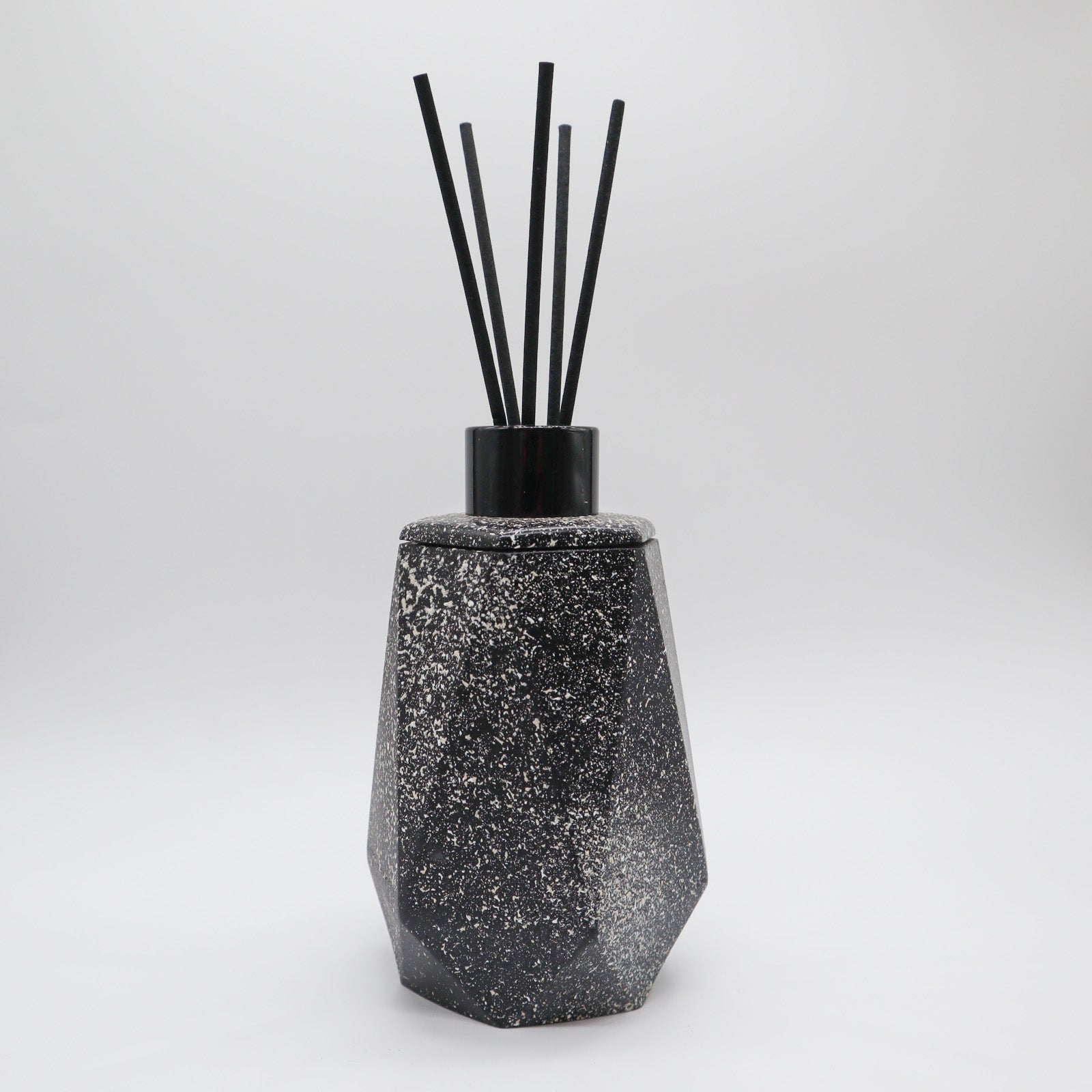 Porte-bâtonnets de parfum hexagonal aspect granit