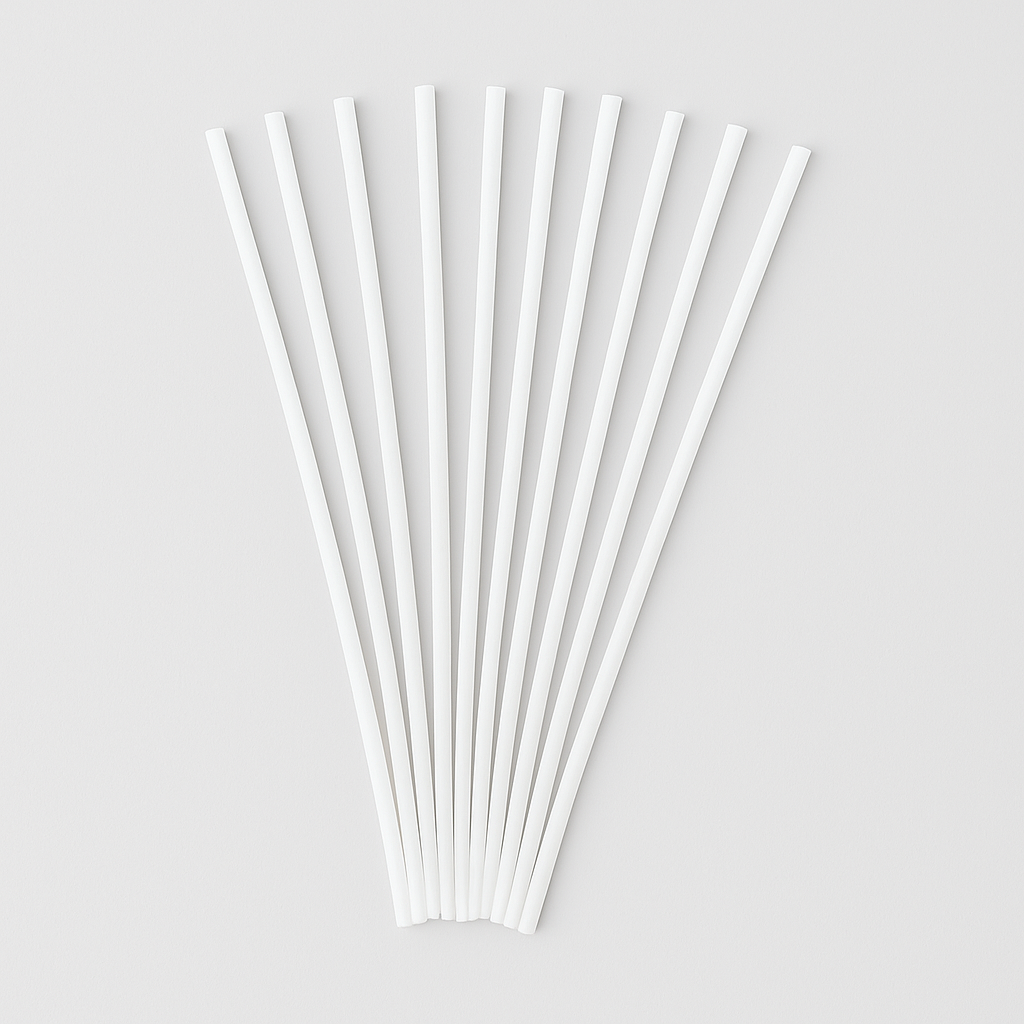 10 weiße Duftstäbchen