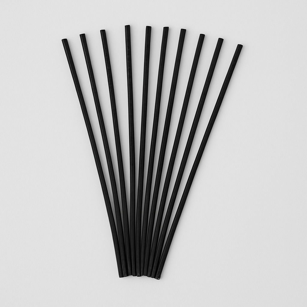 10 schwarze Duftstäbchen