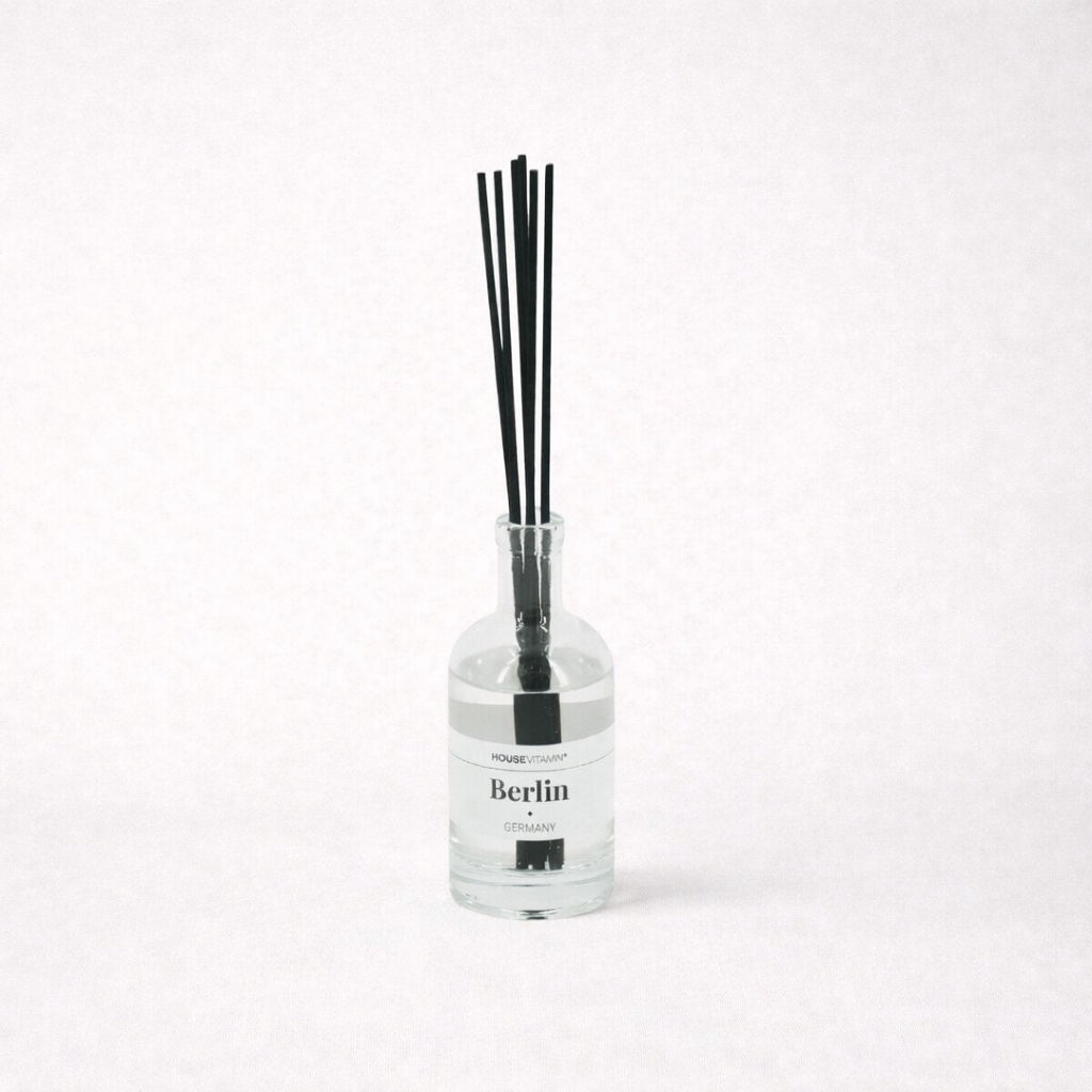 Housevitamin Geurstokjes - Berlijn - Glas - Bergamot - 100 ml