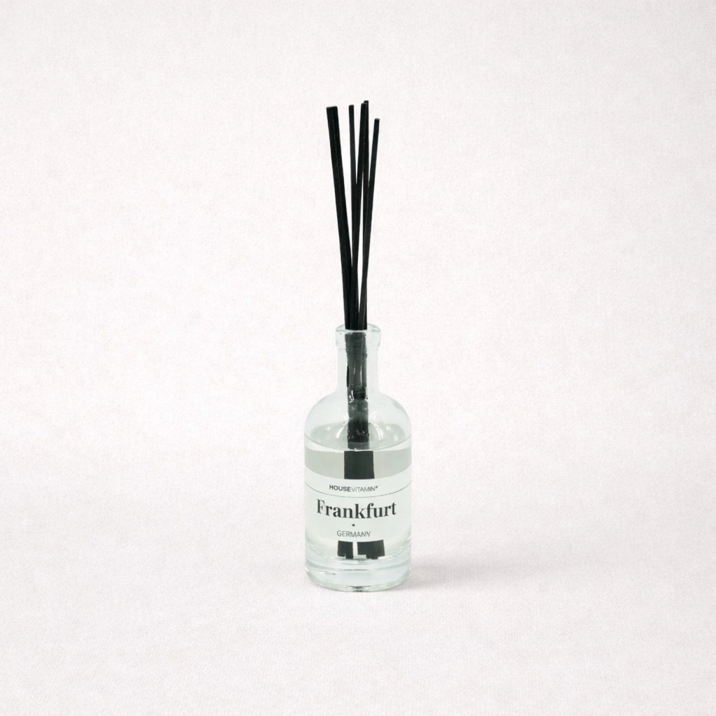 Housevitamin Geurstokjes - Frankfurt - Glas - Patchouli geur - 100 ml