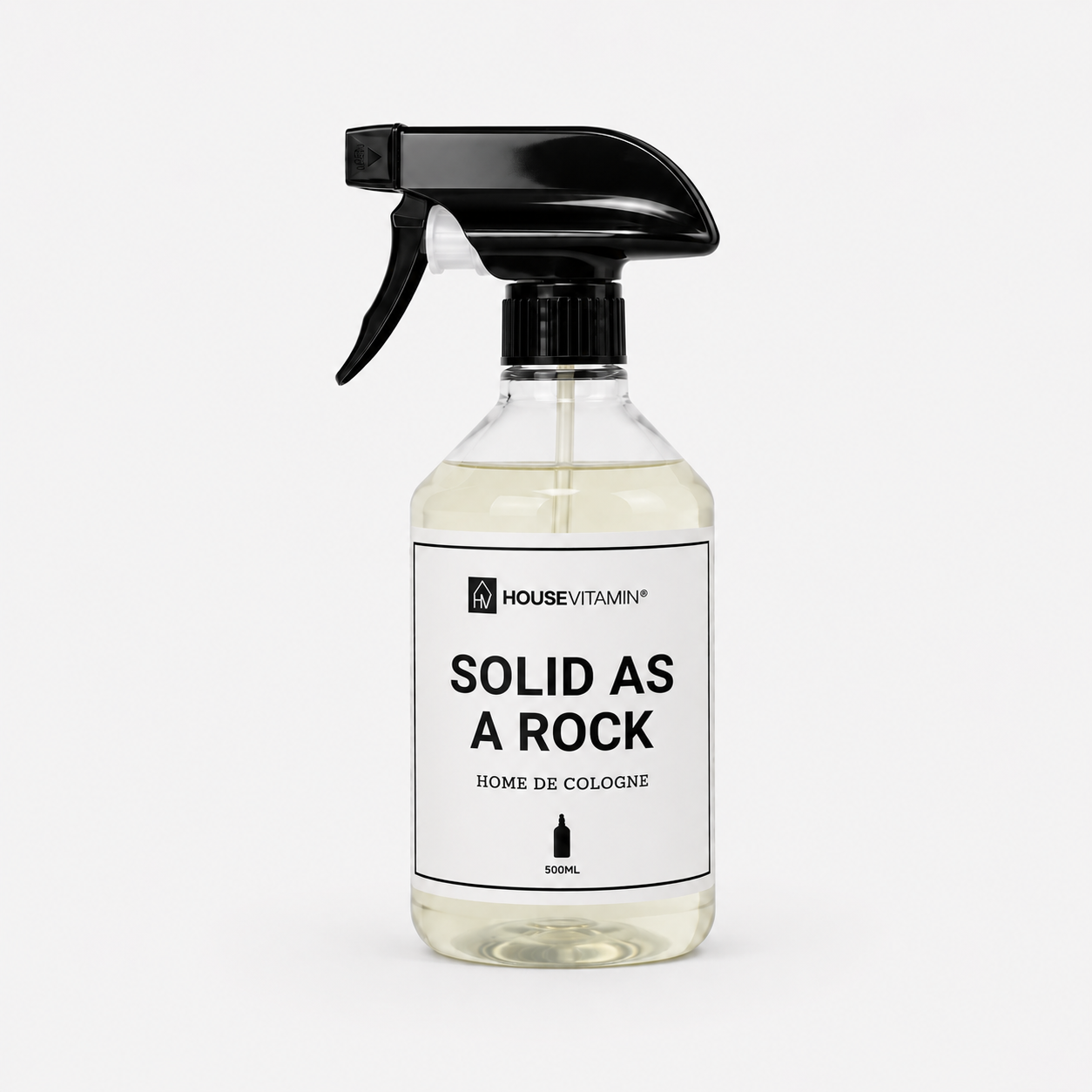 Roomspray - Solid as a Rock - Bergamotgeur - 500 ml