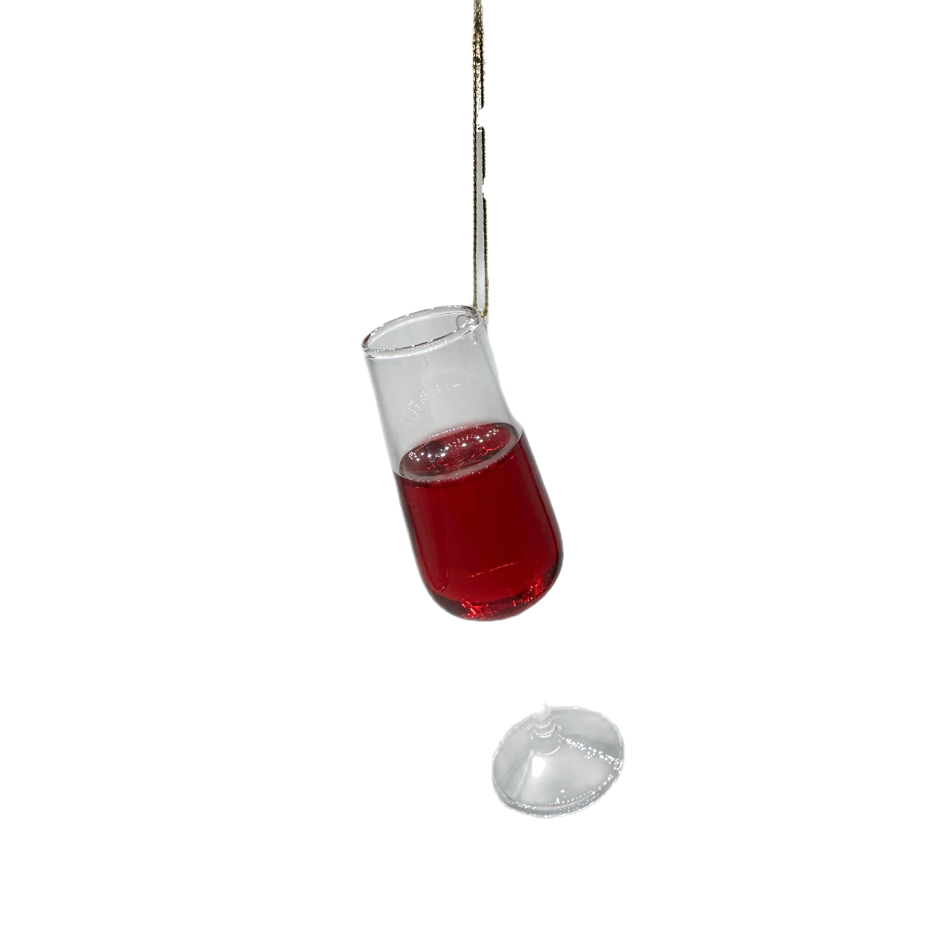 Glas wijn rood of wit