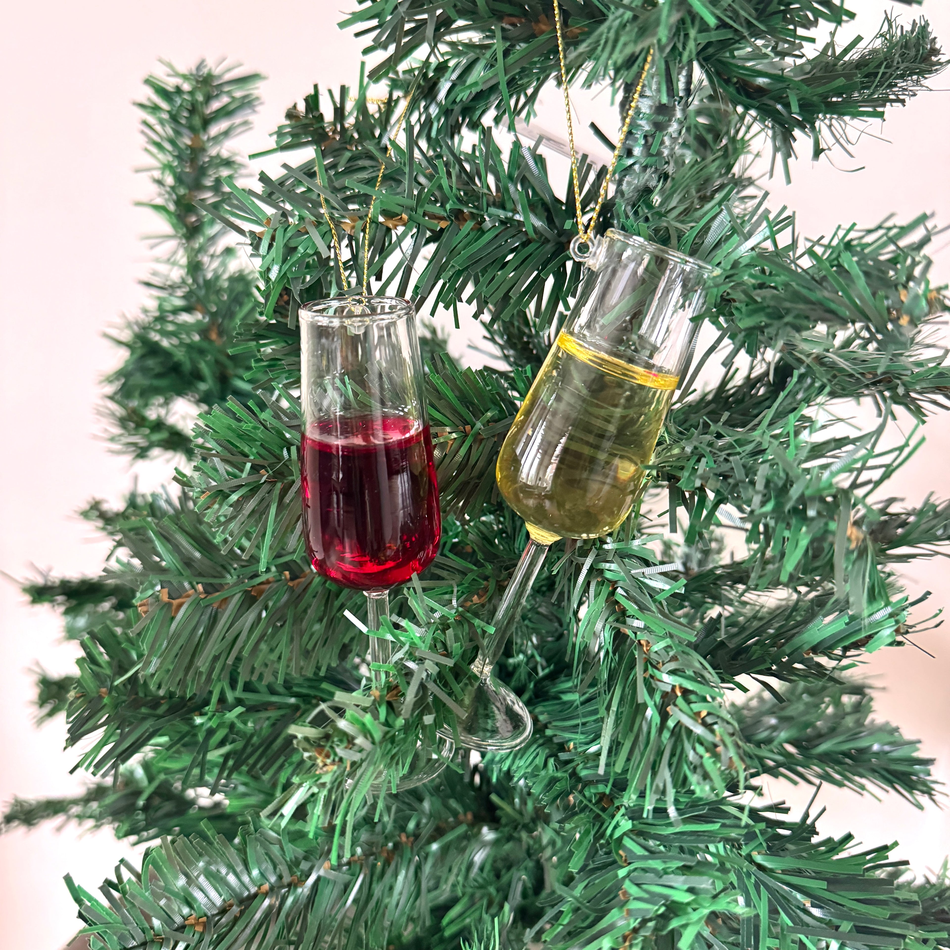 Glas wijn rood of wit