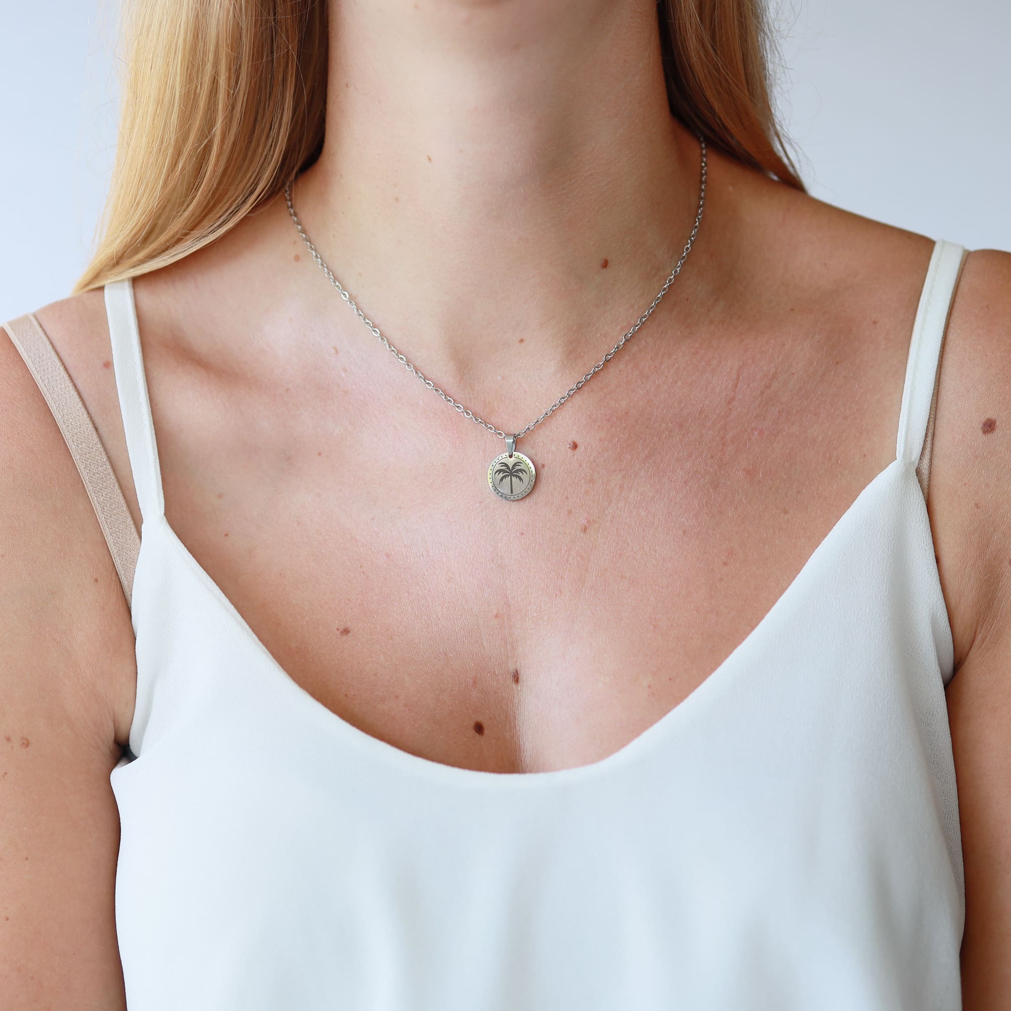 Collier avec palmier