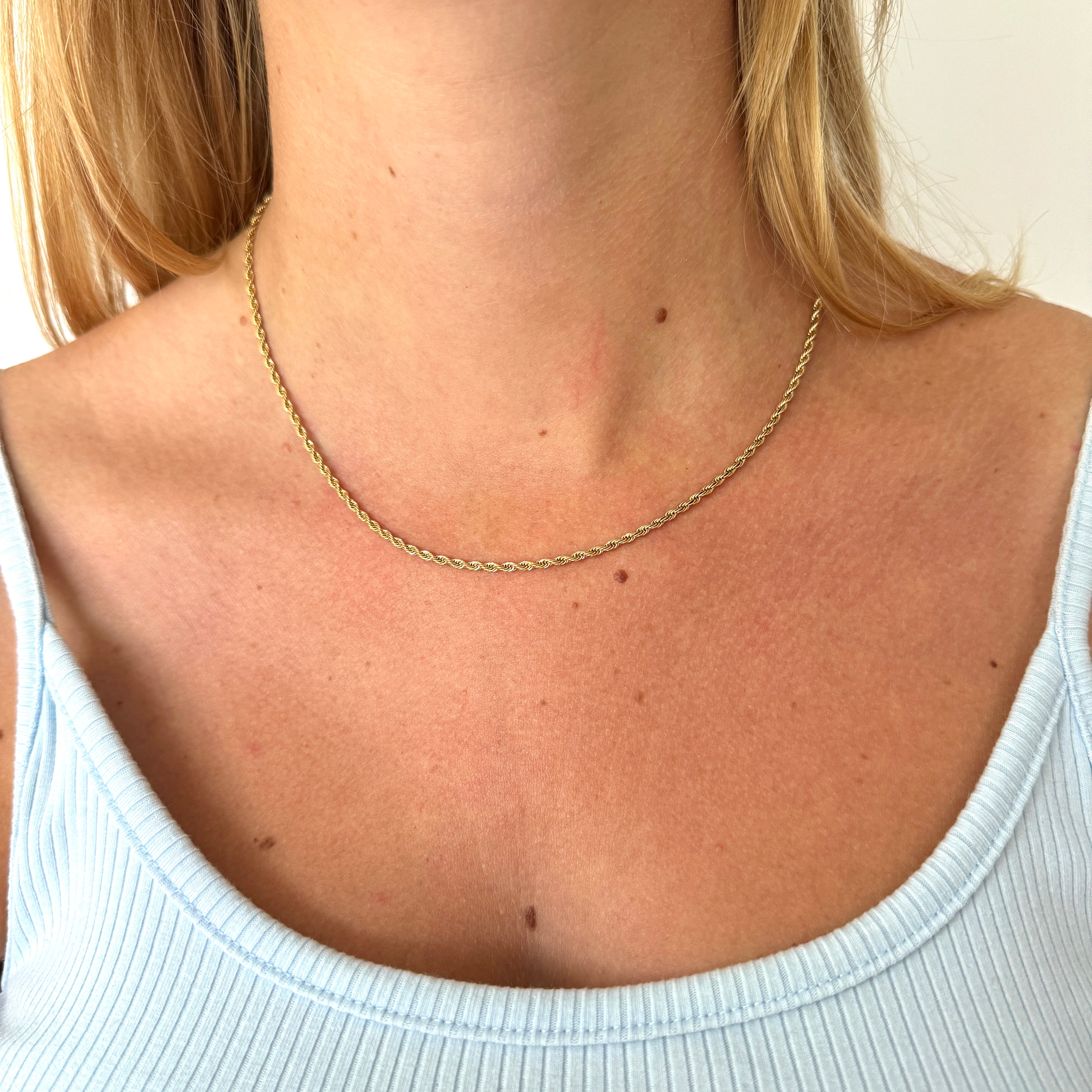 Ketting schakel gedraaid