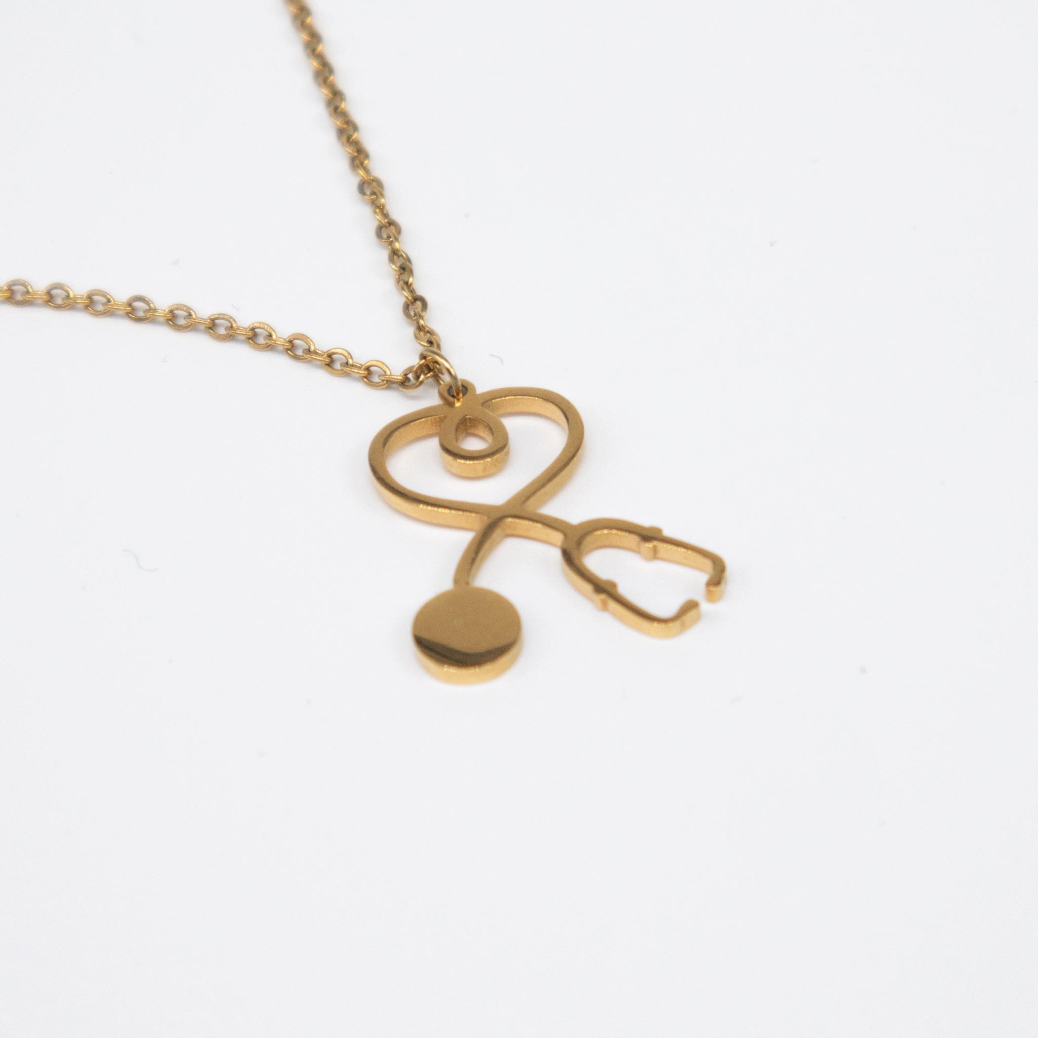 Ketting met hart/stethoscoop