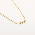 Ketting met drie hartjes