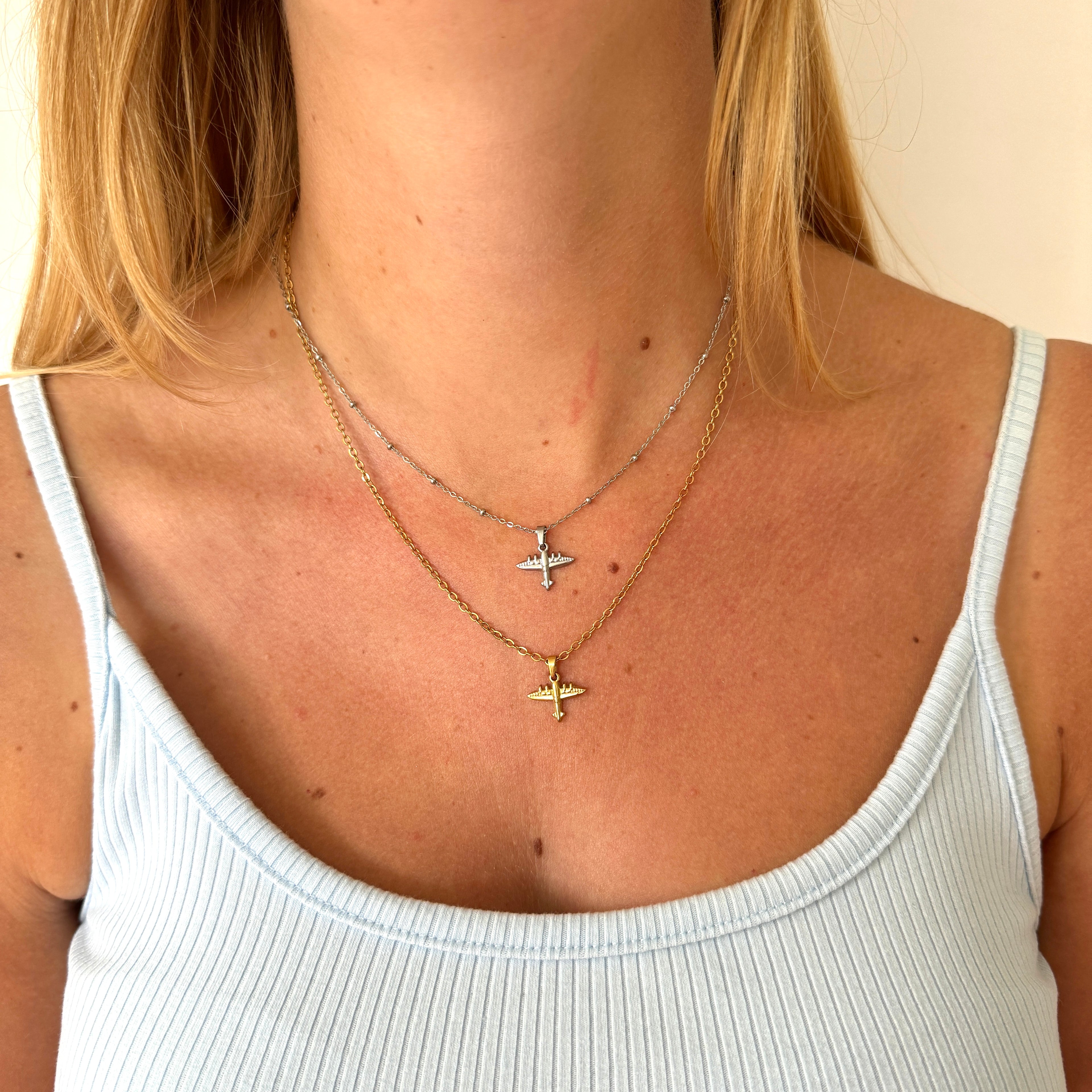 Ketting met vliegtuig