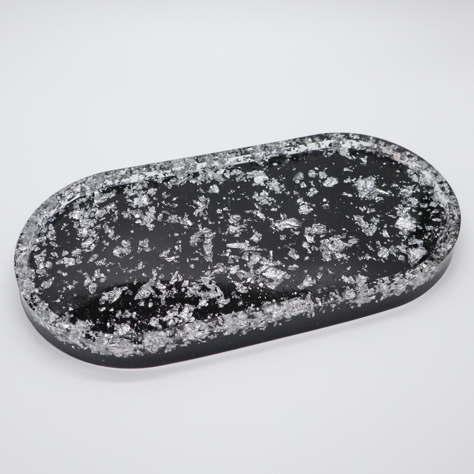 Großes Plateau, vollständig mit Goldflocken bedeckt