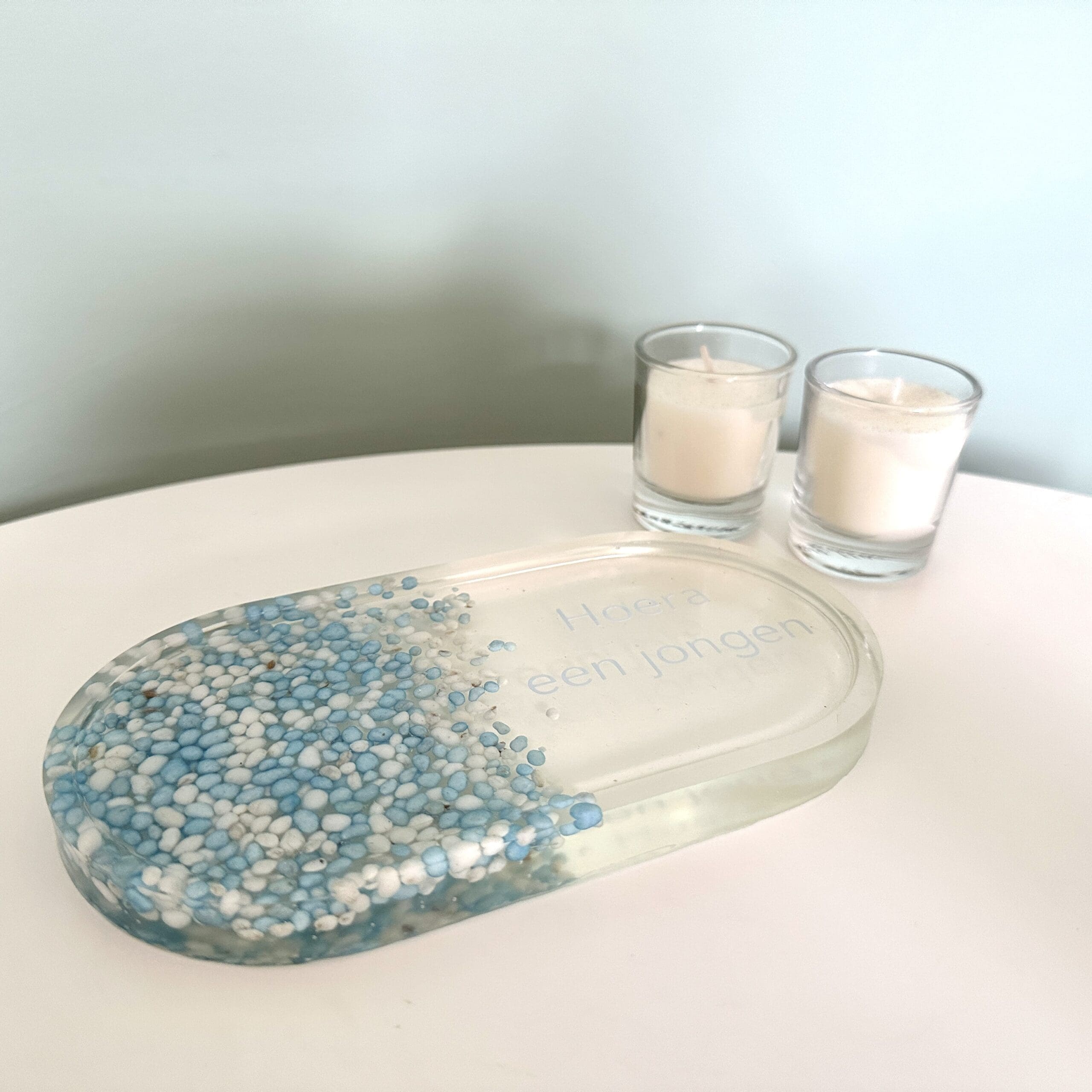 Kleines Plateau 'Hurra, ein Junge'