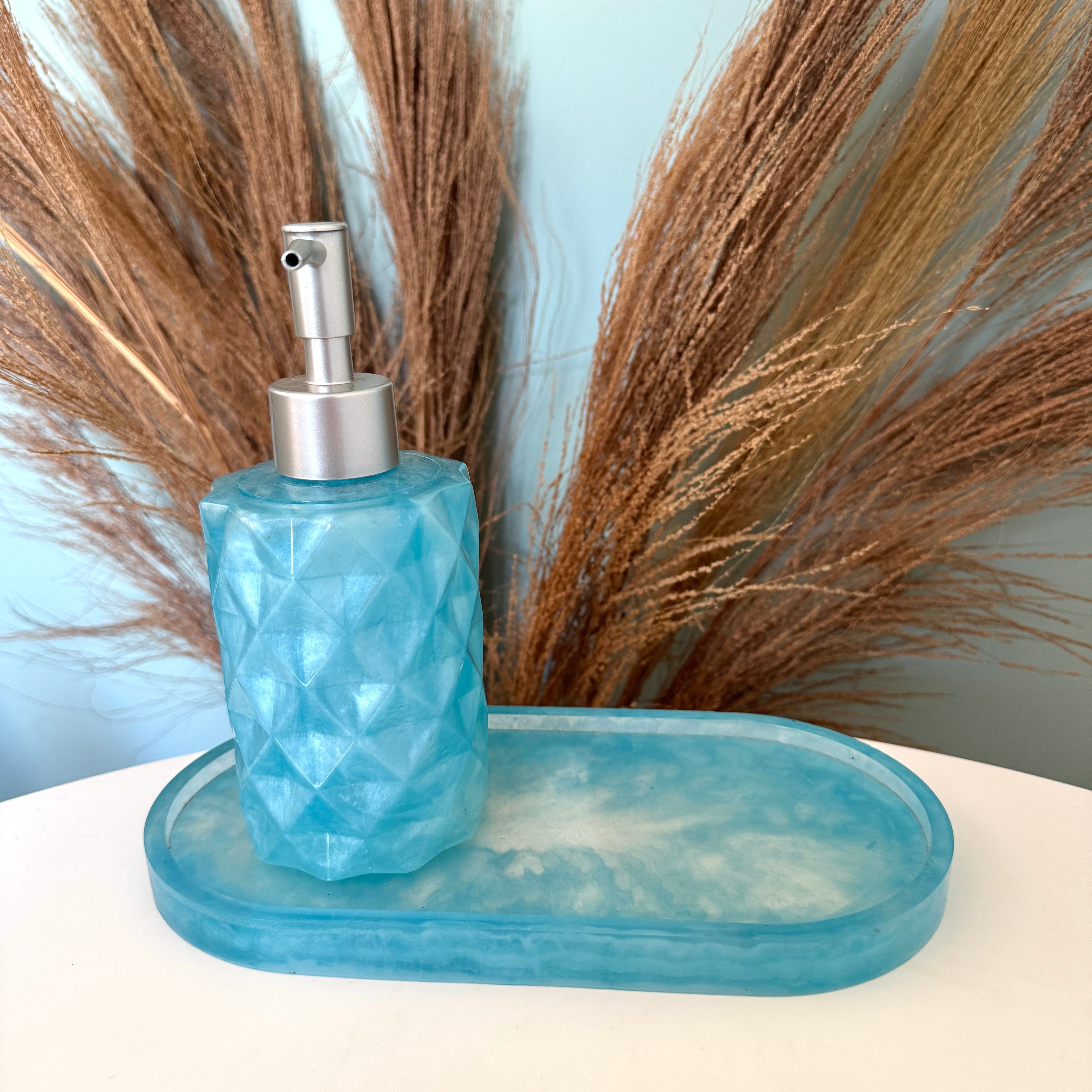 Großes blaues Plateau