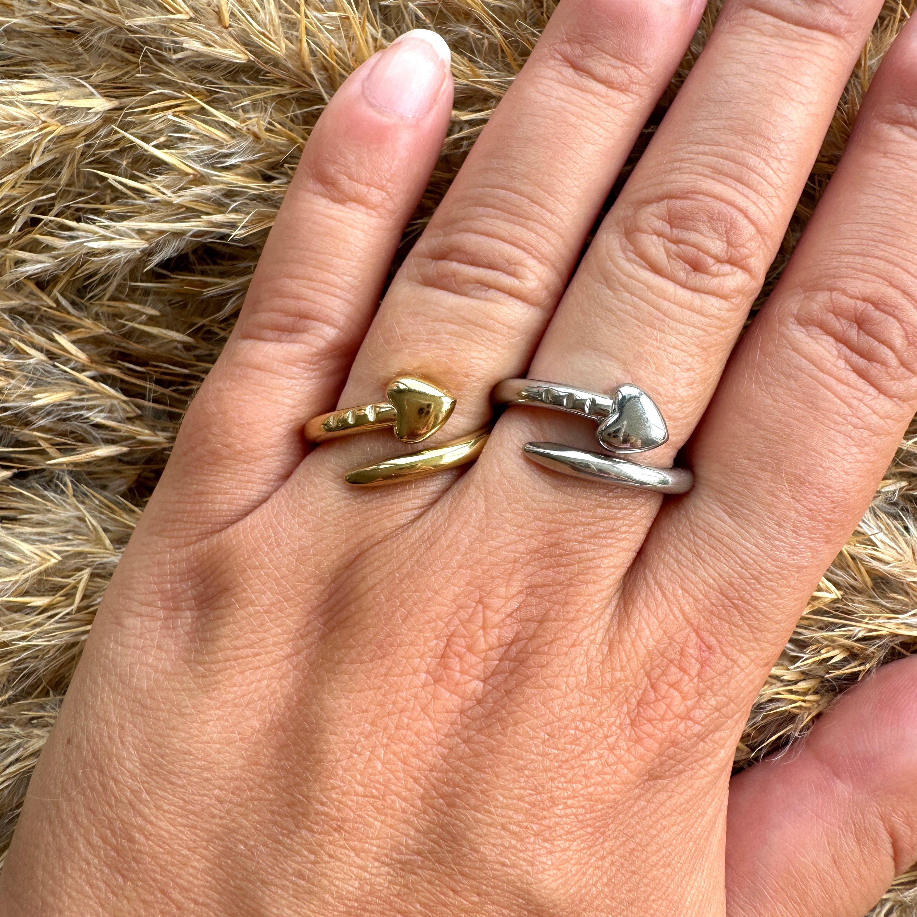 Ring met hart