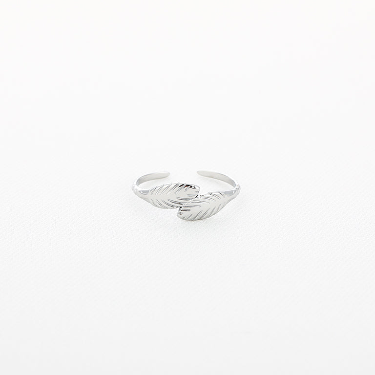 Ring met veren