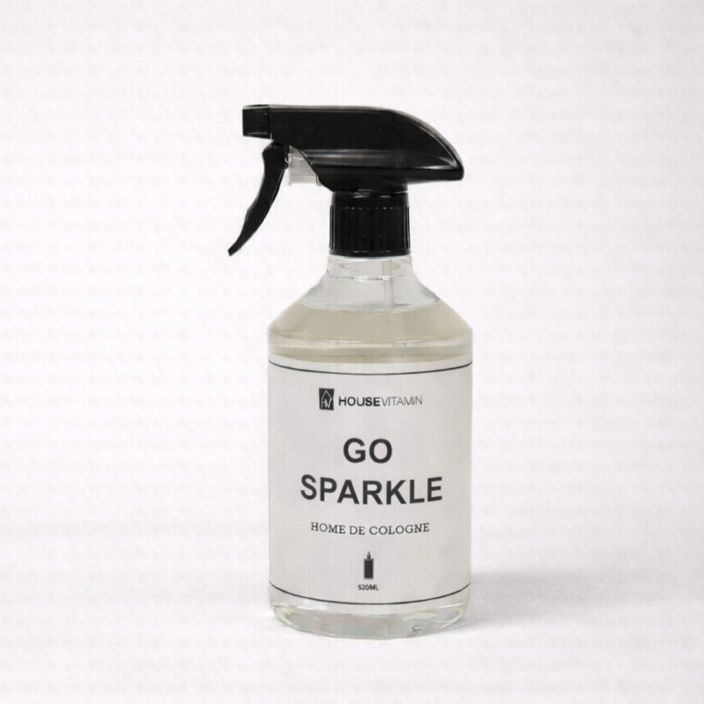 Spray d'ambiance Housevitamin® - Go Sparkle - Parfum ambré - 500 ml