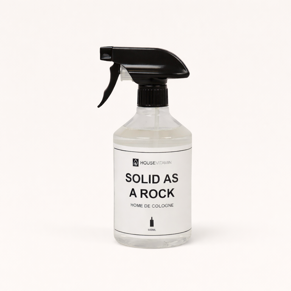 Spray d'ambiance Housevitamin® - Solide comme un roc - Parfum bergamote - 500 ml