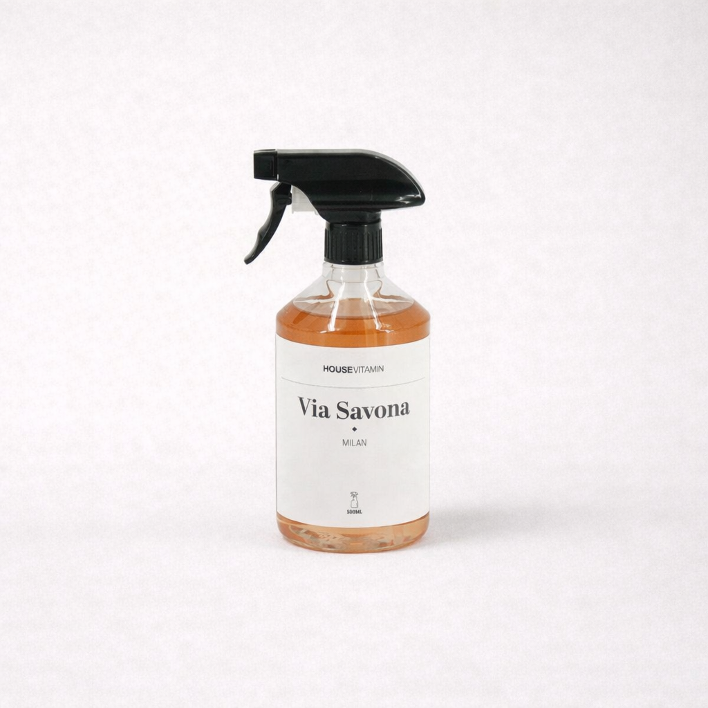 Housevitamin Roomspray - Via Savona - Mediterriaanse bloemen geur - 500 ml