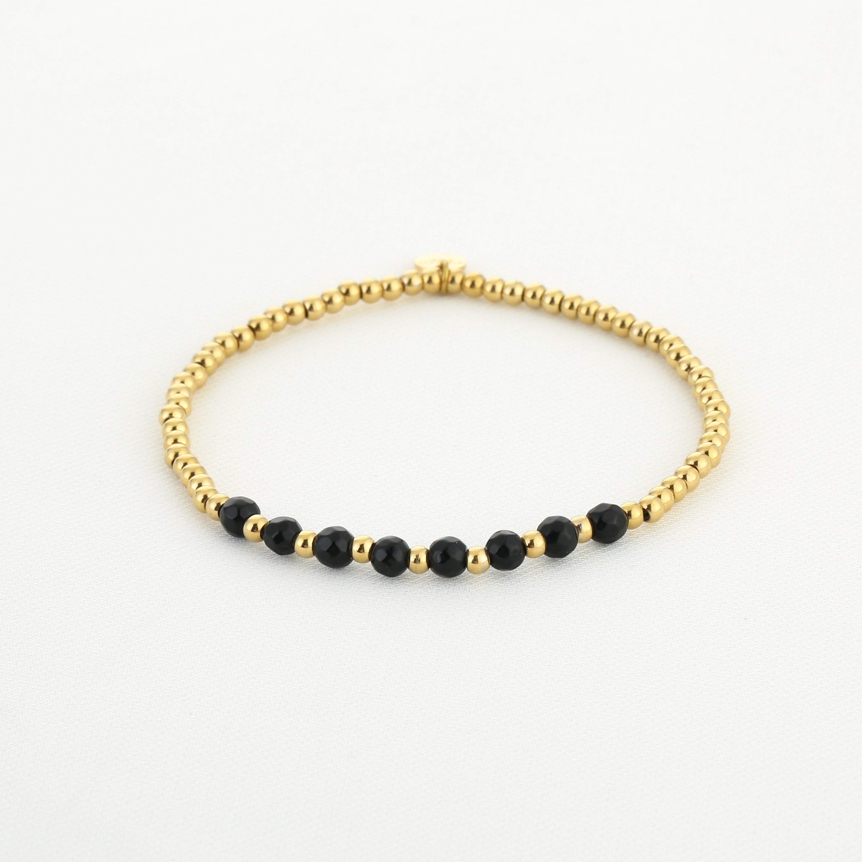 Edelstahlperlenarmband