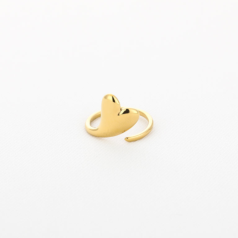 Speels hartje ring