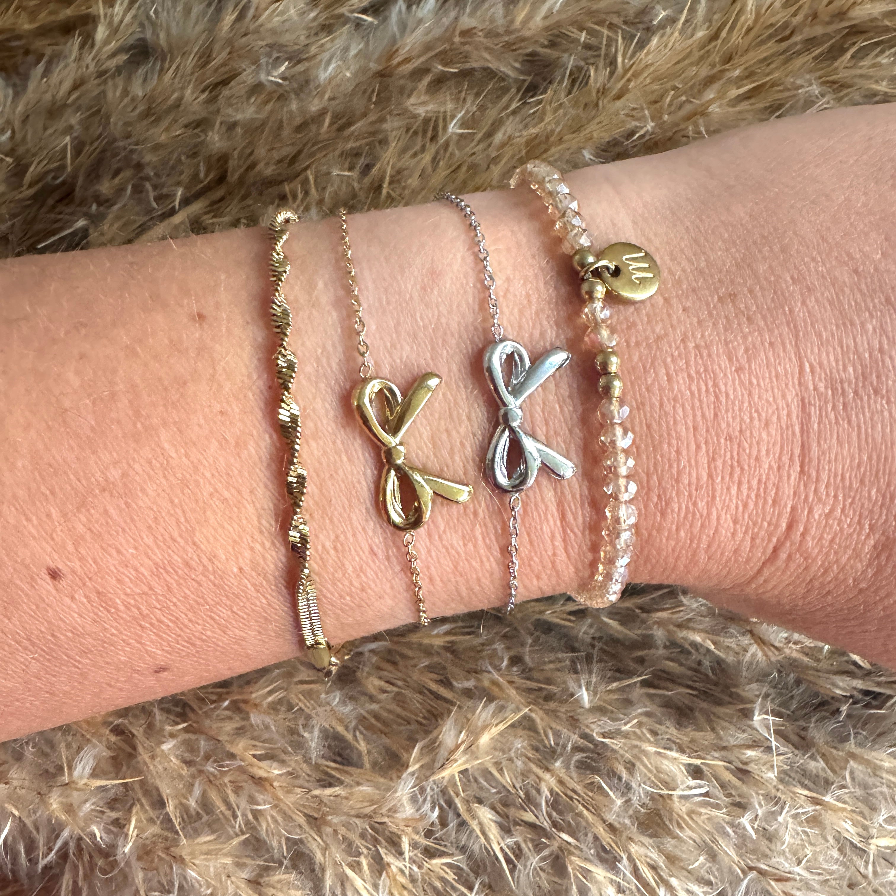 Strikje armband