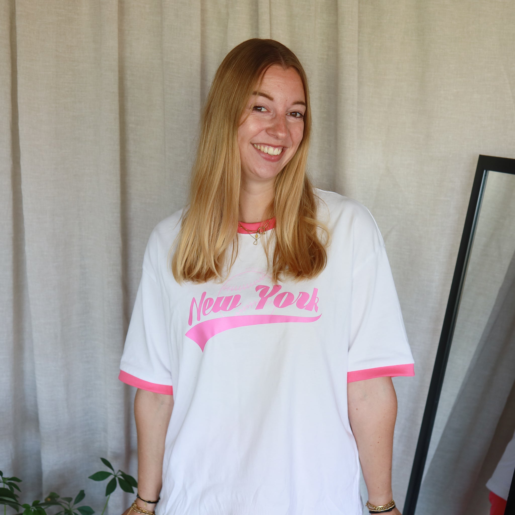 T-shirt roze