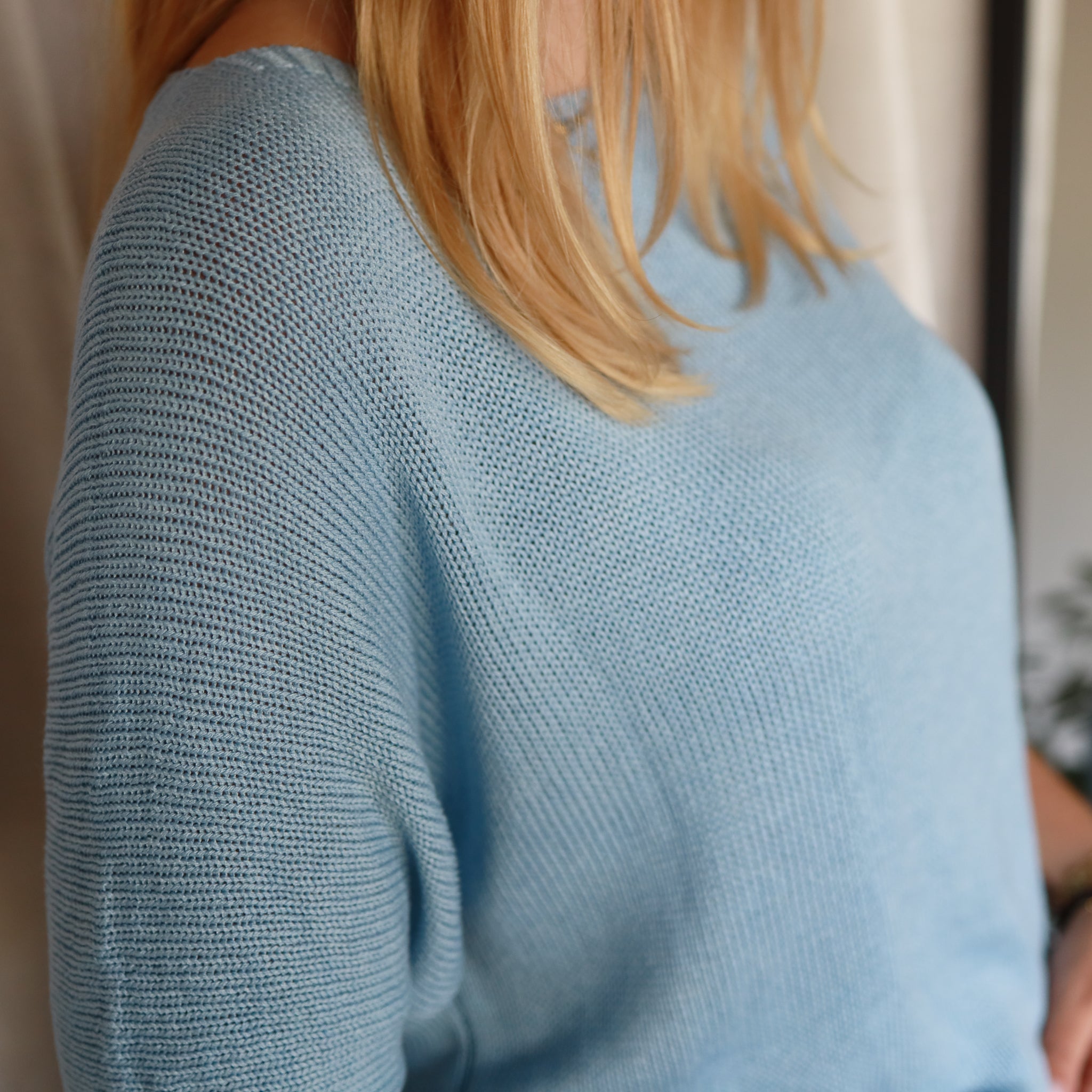 Pullover mit Schmetterlingsärmeln