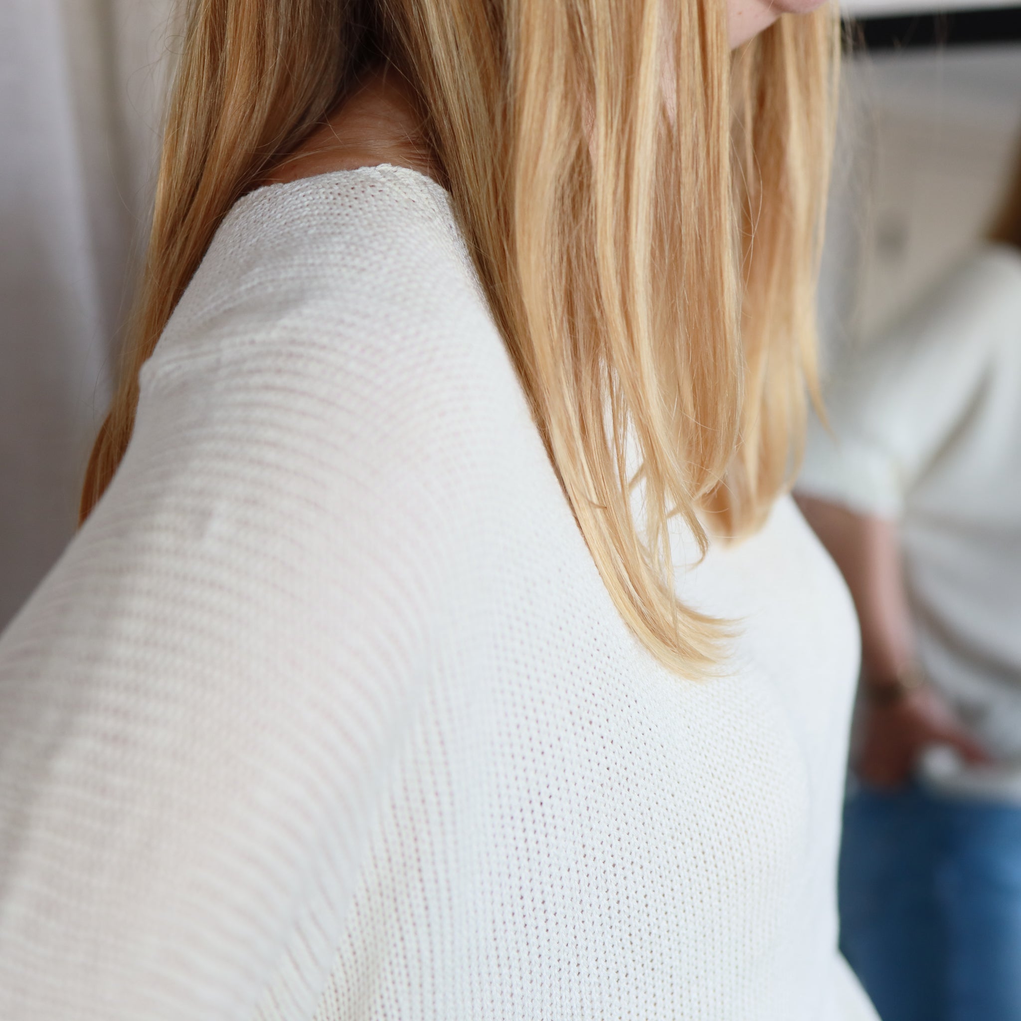 Pullover mit Schmetterlingsärmeln