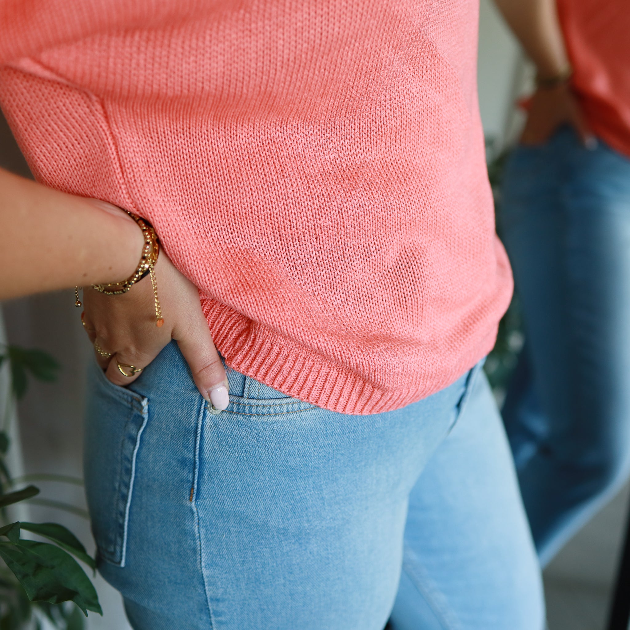 Pullover mit Schmetterlingsärmeln