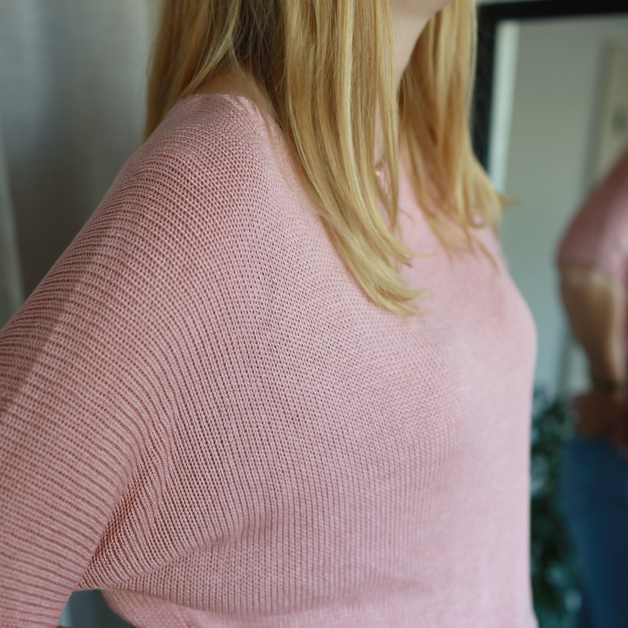 Pullover mit Schmetterlingsärmeln