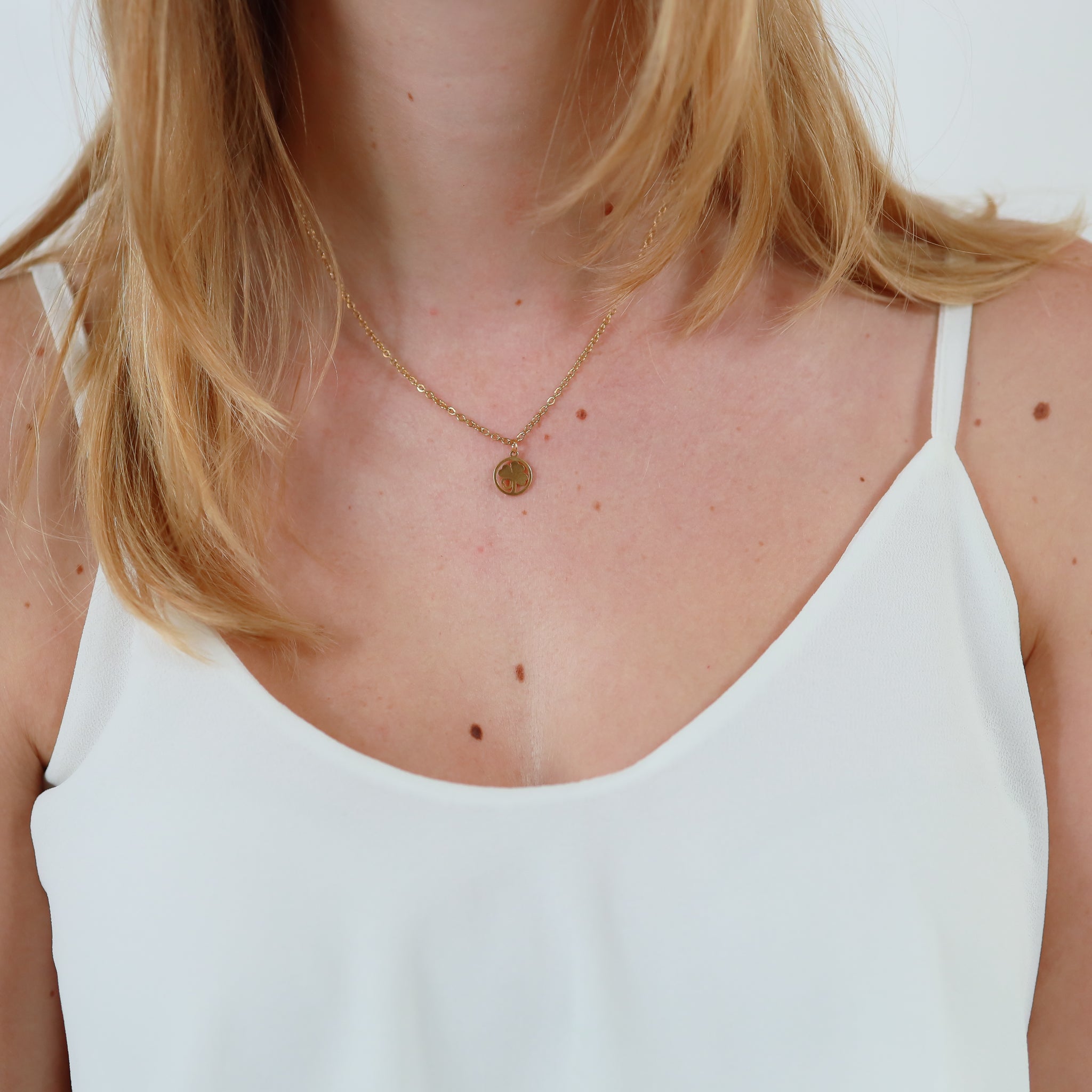 Ketting met klavertje