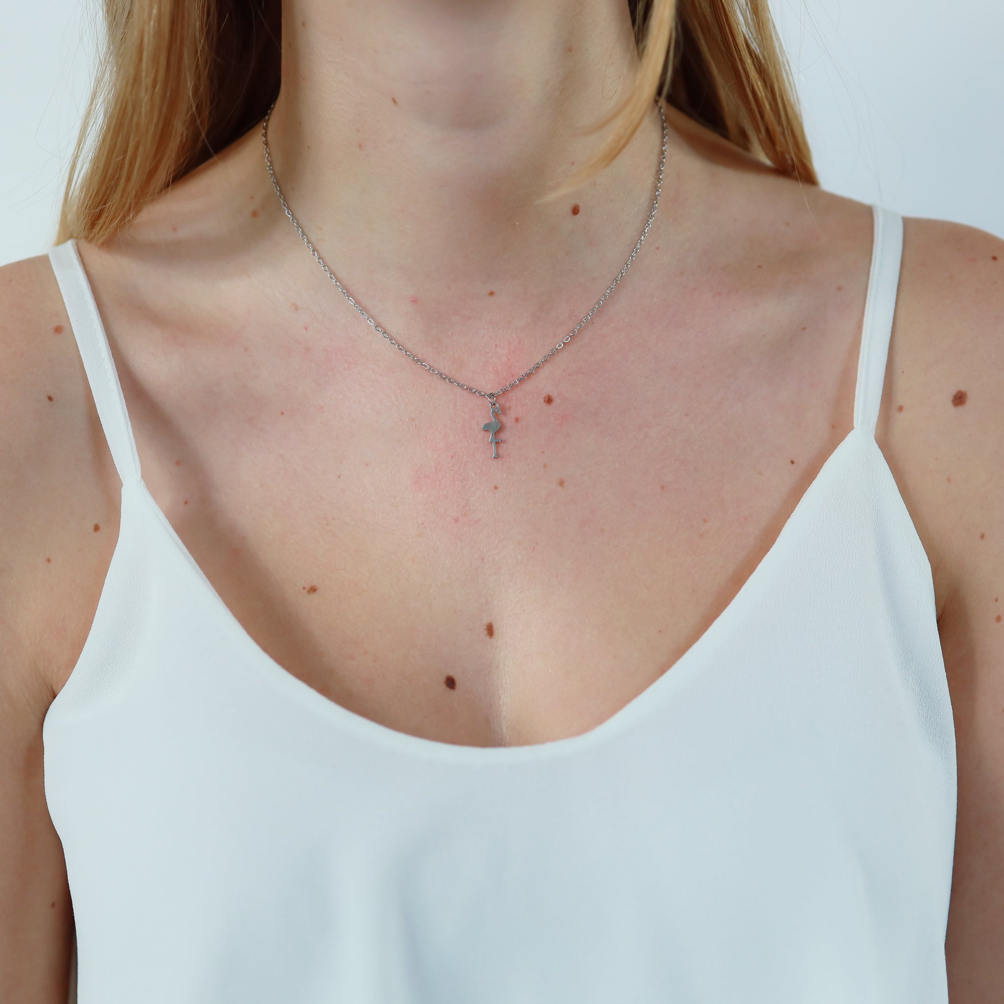 Ketting met flamingo